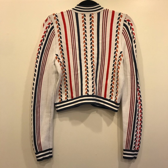 BCBG MaxAzria Thomas Jacquard Bomber Jacket - Picture 4 of 8